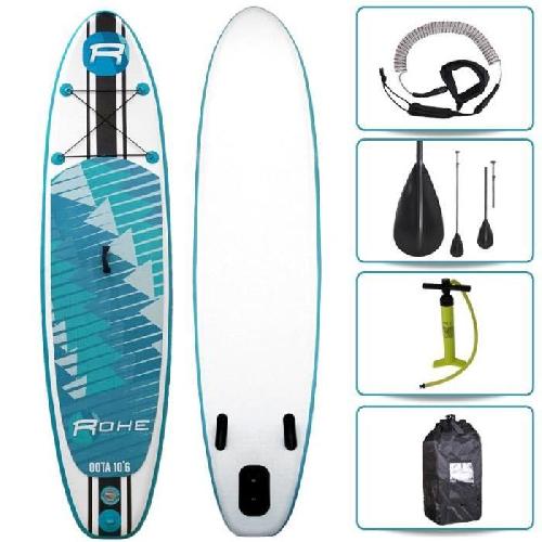 Stand Up Paddle - Sup ROHE Pack Paddle Gonflable Oota - 320x76x15cm - Avec accessoires