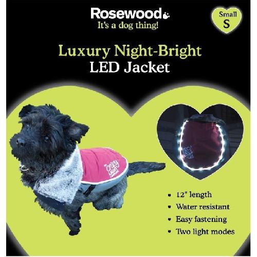 ROSEWOOD Veste LED de luxe 12 - Pour chien