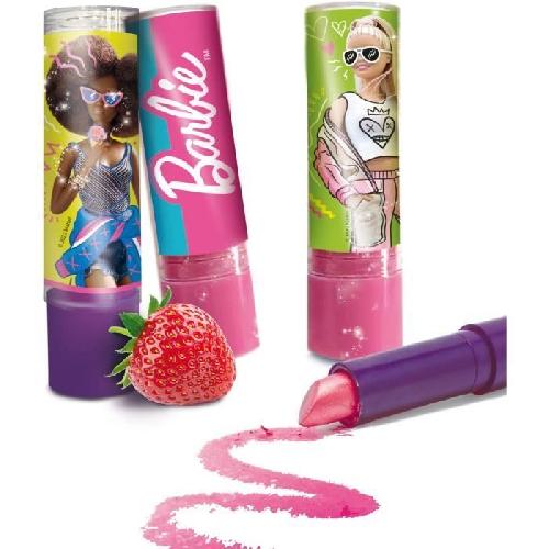 Jeu De Creation Maquillage Rouge a levres a personnaliser - Barbie - LISCIANI GIOCHI - Enfant - Blanc - Arômes naturels
