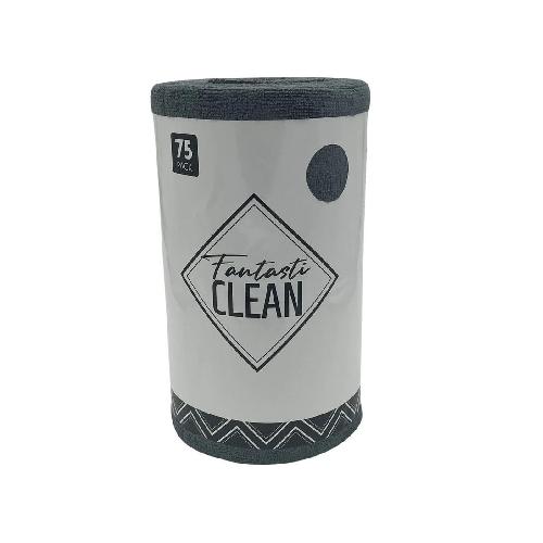 Porte Papiers ROULEAU 75 CHIFFONS MICROFIBRE PRE-DECOUPES