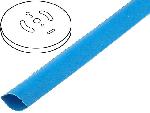 Gaine pour cables Rouleau Gaine Thermo Retractable 1.6mm-0.8mm bleu polyolefine 150m