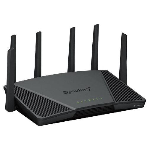 Routeur WiFi 6 Tri band jusqu'a 6.6 Gbit/s - SYNOLOGY - RT6600AX - 6 antennes - Blanc