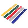 Ruban Adhesif Electricite Bande Scratch L 180mm 5pcs - rouge.bleu.gris.vert.jaune