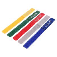 Ruban Adhesif Electricite Bande Scratch L 180mm 5pcs - rouge.bleu.gris.vert.jaune