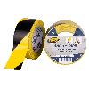 Ruban Adhesif Electricite Ruban Adhesif De Securite - Jaune-Noir 50Mm X 33M Hpx