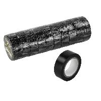 Ruban Adhesif Electricite Ruban adhesif en PVC plastifie 19 mm x 10 m - 10 pieces