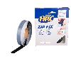 Ruban Adhesif Electricite Ruban Auto-Agrippant Zip Fix -Crochet- - Noir 20Mm X 5M Hpx