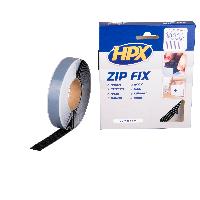 Ruban Adhesif Electricite Ruban Auto-Agrippant Zip Fix -Crochet- - Noir 20Mm X 5M Hpx