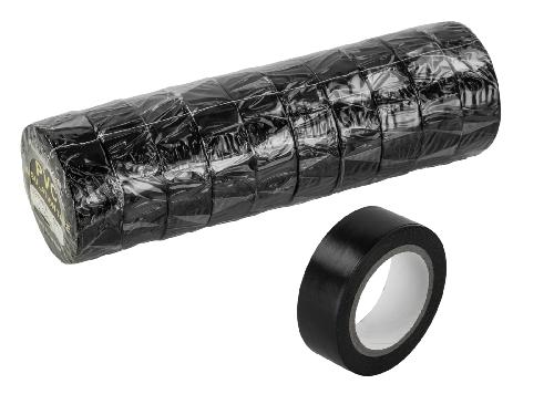 Ruban Adhesif Electricite Ruban adhesif en PVC plastifie 19 mm x 10 m - 10 pieces