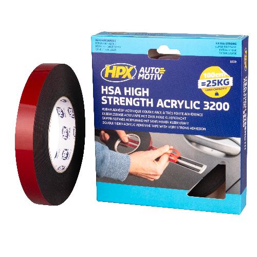 Ruban Adhesif Electricite Ruban Adhesif Hsa Double Face - Noir 19Mm X 10M Hpx
