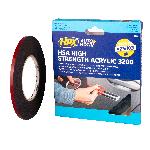 Ruban Adhesif Electricite Ruban Adhesif Hsa Double Face - Noir 6Mm X 10M Hpx