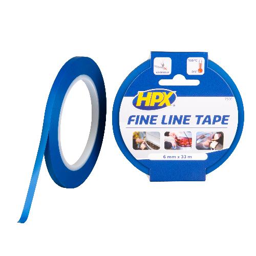 Ruban Adhesif Electricite Ruban Adhesif Ligne Fine - Bleu 6Mm X 33M Hpx