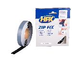 Ruban Adhesif Electricite Ruban Auto-Agrippant Zip Fix -Crochet- - Noir 20Mm X 5M Hpx