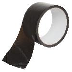 Ruban de Bondage transparent - 18m-5cm - Noir