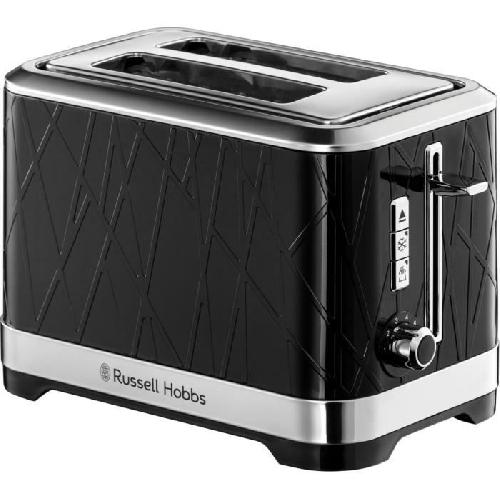 Grille-pain - Toaster Russell Hobbs 28091-56 Toaster Grille-Pain Structure. Lift'n Look. Fentes XL. Cuisson Ajustable. Réchauffe Viennoiseries - Noir