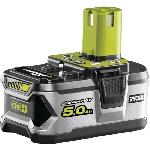 RYOBI - 1 batterie lithium+ 18V ONE+ 5.0 Ah - RB18L50