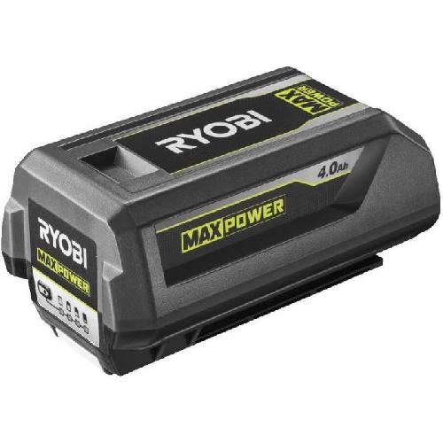 Batterie Pour Machine Outil RYOBI - 1 batterie lithium+ 36V MAXPOWER 4.0 Ah - gestion individuelle de charge/décharge des cellules et énergie régulée - RY36B40B