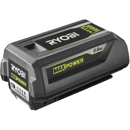 Batterie Pour Machine Outil RYOBI - 1 batterie lithium+ 36V MAXPOWER 5.0 Ah - gestion individuelle de charge/décharge des cellules et énergie régulée - RY36B50B