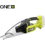 Aspirateur Industriel Monophase - Aspirateur D'atelier - Aspirateur De Chantier RYOBI - Aspirateur a main 18V ONE+ - 29 AW - 1000 L-min - 0.85 m3-min - collecteur 600 ml - Disponible - RHV18-0