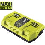 Chargeur Pour Machine Outil RYOBI - Chargeur 36V MAXPOWER 2 ports 6.0 A - RY36C2PA