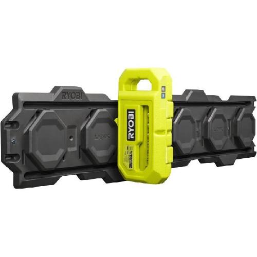 Cle A Fourche - Cle Plate RYOBI - Coffret 1 clé 90 dents. 8 douilles (de 8 a 15 mm) & adaptateur 1/4'' - 3/8'' - Compatible Ryobi LINK - RHRS10PC