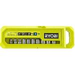 Cle A Fourche - Cle Plate RYOBI - Coffret 1 clé 90 dents (angle de reprise 4°) et 10 douilles 3/8'' (de 8 a 17 mm) - Compatible Ryobi LINK - RHRS11PC