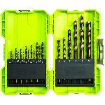 RYOBI - Coffret empilable 19 forets HSS metal 2 a 10 mm - RAK19HSS2