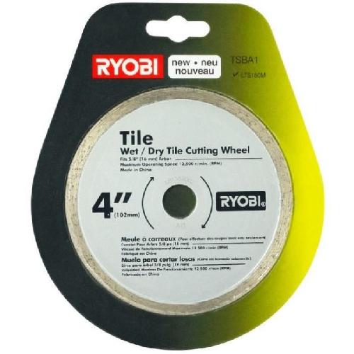 Accessoire - Consommable Machine Outil RYOBI - Disque de coupe diam. 102 mm pour carrelette ONE+? LTS180M - TSBA1