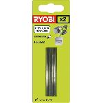 RYOBI - Jeu de 2 fers jetables (carbure) largeur 50 mm - PB50A2