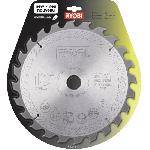 RYOBI - Lame carbure 24 dents diam. 254 mm - alésage 30 mm - épaisseur 2.6 mm pour EMS254L / RTS1800 / EMS2026SCL... - SB254T24A1