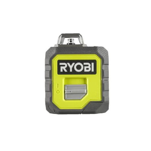 Longueur (telemetre - Laser Mesureur) RYOBI - Laser 360o vert - portee 25 m - precision +-- 0.5 mm - Livre avec une canne telescopique. une pochette. 4 piles - RB360GLL-K