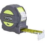 Longueur (metre - Ruban - Pige A Ruban) RYOBI - Metre ruban 8 m largeur 25 mm - RTM8M