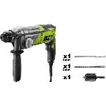 RYOBI - Perforateur SDS+ 800 W 4 modes - percage. perforation. burinage. burinage flottant - 3.0 Joules Epta - Coffret - RSDS680-KA2