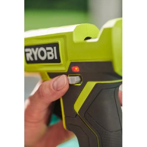 Pistolet A Colle RYOBI - Pistolet a colle 18V ONE+ - chauffe en 3 min - indicateur de chauffe - diam. batons 12 mm - Avec 3 de colle - RGLU18-0