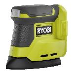 RYOBI - Ponceuse triangulaire 18V ONE+ - osc. 1.8 mm - patin 100 x 140 mm - 22 000 osc-min - Livree avec 3 abrasifs - RPS18-0