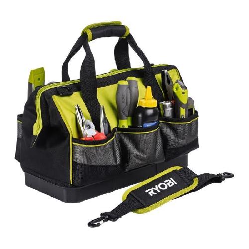 Sac - Sacoche - Sac A Dos Porte-outils RYOBI - Sac avec fond renforce 38 x 29 x 20.5 cm pour 1 ou 2 outils - RSSSTB1