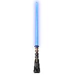 Figurine Miniature - Personnage Miniature Sabre laser d'Obi-Wan Kenobi Force FX Elite avec LED et effets sonores. article de cosplay pour adultes. Star Wars The Black Series.