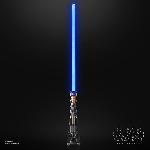 Figurine Miniature - Personnage Miniature Sabre laser d'Obi-Wan Kenobi Force FX Elite avec LED et effets sonores. article de cosplay pour adultes. Star Wars The Black Series.