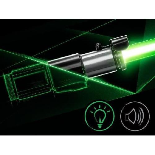 Figurine Miniature - Personnage Miniature Sabre Laser electroniquede Yoda Premium Force FX Elite. Article de Cosplay pour Adultes. Star Wars The Black Series