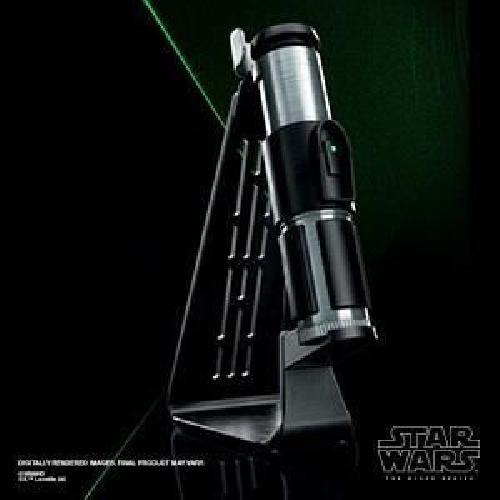 Figurine Miniature - Personnage Miniature Sabre Laser electroniquede Yoda Premium Force FX Elite. Article de Cosplay pour Adultes. Star Wars The Black Series