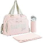 Sac A Langer Sac a langer BABY ON BOARD SIMPLY BABYBAG - Rose