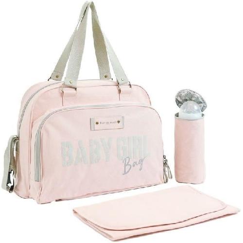 Sac A Langer Sac a langer BABY ON BOARD SIMPLY BABYBAG - Rose