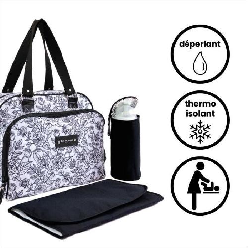 Sac A Langer Sac a langer BABY ON BOARD Simply - rose