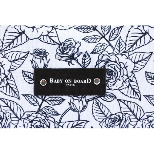 Sac A Langer Sac a langer BABY ON BOARD Simply - rose