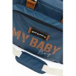 Sac A Langer Sac a langer quotidien BABY ON BOARD SIMPLY BABYBAG - Bleu océan - Grande Capacité - Matelas et Porte Biberon Isotherme