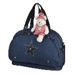 Sac A Langer Sac a langer Week End BABY ON BOARD - Modele Team Moonlight - Grand format évolutif multifonction