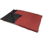 Sac de couchage - KAMPA - Lucerne 8 - 2 personnes - 2.25 m x 1.5 m - Rouge