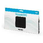 Sac zippe Happy Rabbit moyen noir 25cm