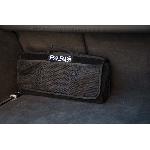 Organiseur De Siege - Poche De Rangement Sacoche de coffre PSG en moquette scratch noire - 24.5x51x2.5cm