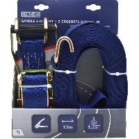 Sacs et Bagagerie Auto Sangle a cliquet avec crochets 12m - Special PL Sacs et Bagagerie Auto Sangle a cliquet avec crochets 12m - Special PL